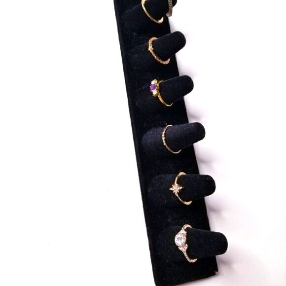 Bundle of 7 Vintage-Modern Rings! - Picture 3 of 11